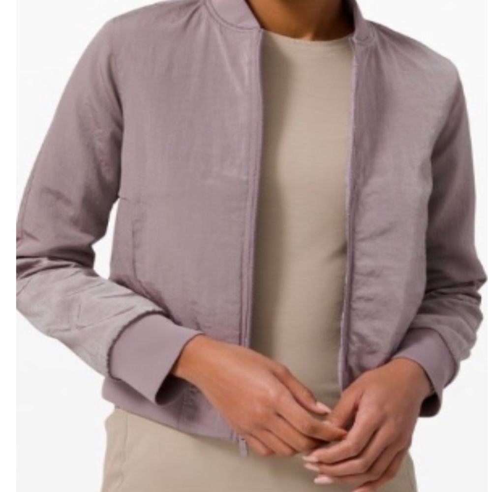 Lululemon bomber reversible jacket